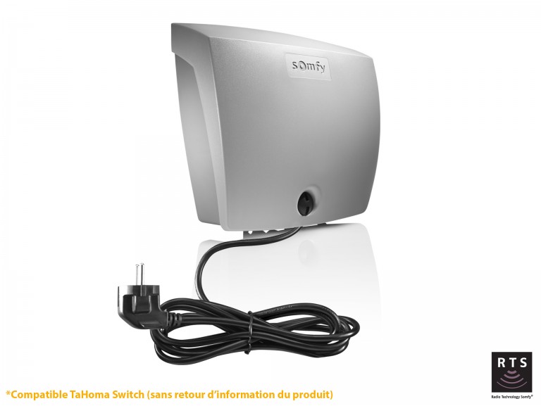 Boîtier de commande Somfy rollixo optimo RTS pré câblé avec sécurité ...